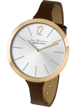 Jacques Lemans La Passion LP-115D Damen Uhr Edelstahl Leder Quarz 5Bar